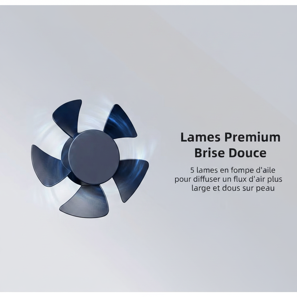 Ventilateur - Lames Premium Brise Douce